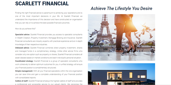 scarlett financial services image